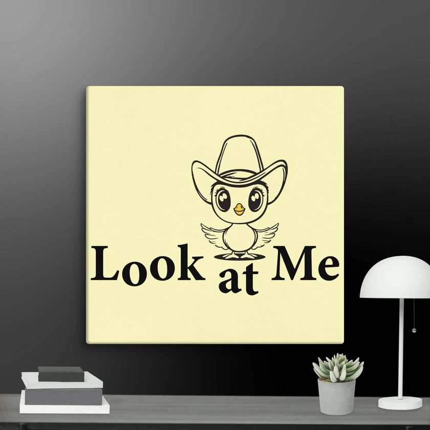 Look at me Wall Art Canvas - STYLISHOUR