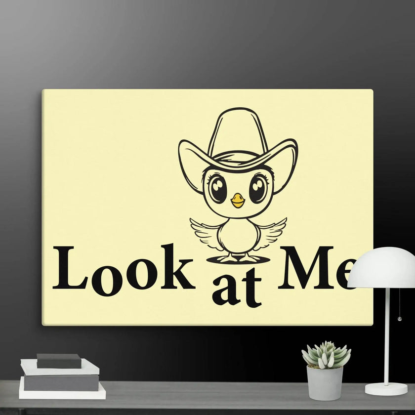 Look at me Wall Art Canvas - STYLISHOUR
