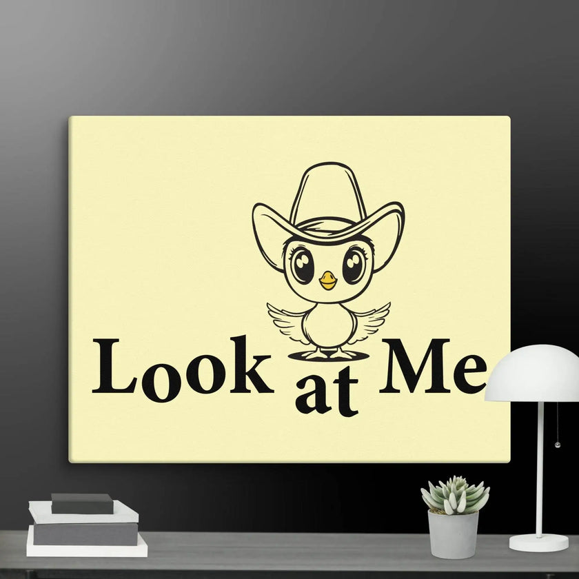 Look at me Wall Art Canvas - STYLISHOUR