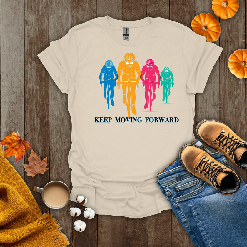 Keep Moving Forward Cycling T-Shirt