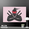 Ninja Warrior Wall Art Canvas - STYLISHOUR