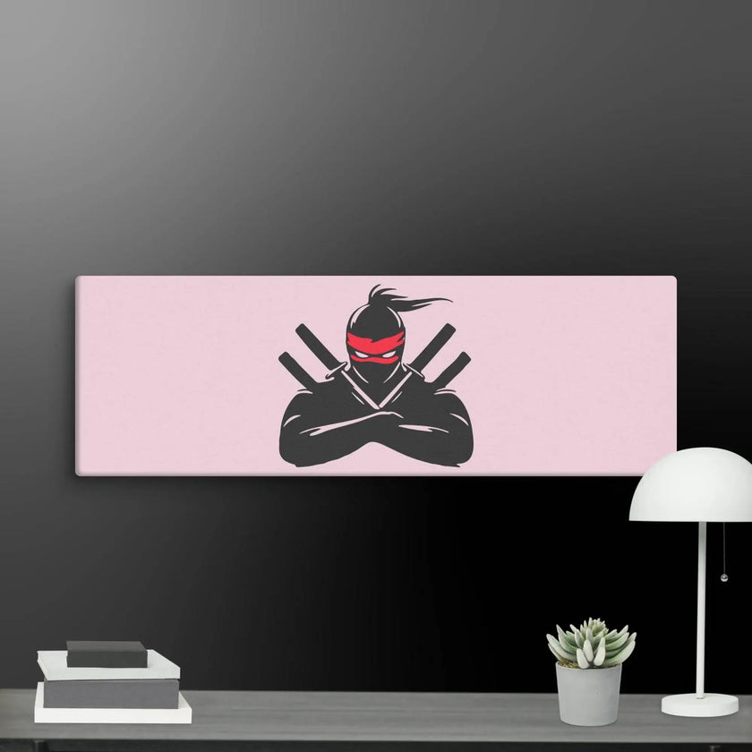 Ninja Warrior Wall Art Canvas - STYLISHOUR