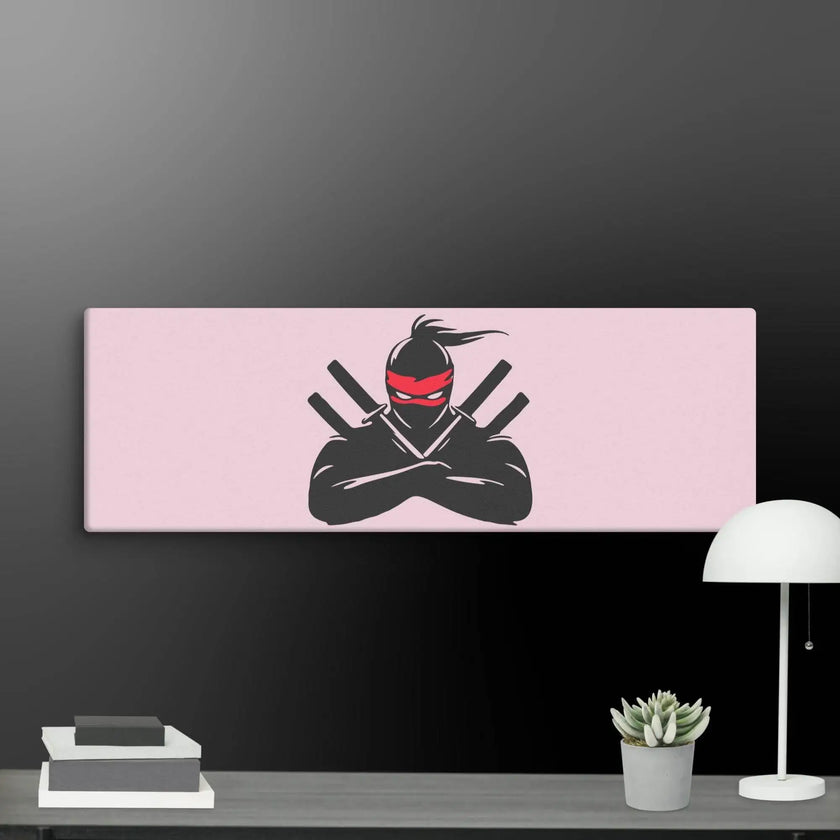 Ninja Warrior Wall Art Canvas - STYLISHOUR