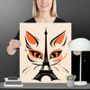 Paris Cat Poster - STYLISHOUR