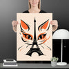 Paris Cat Poster - STYLISHOUR