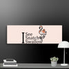 Pink Flamingo Wall Art Canvas - STYLISHOUR