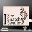 Pink Flamingo Wall Art Canvas - STYLISHOUR