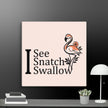 Pink Flamingo Wall Art Canvas - STYLISHOUR