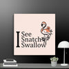 Pink Flamingo Wall Art Canvas - STYLISHOUR