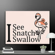Pink Flamingo Wall Art Canvas - STYLISHOUR