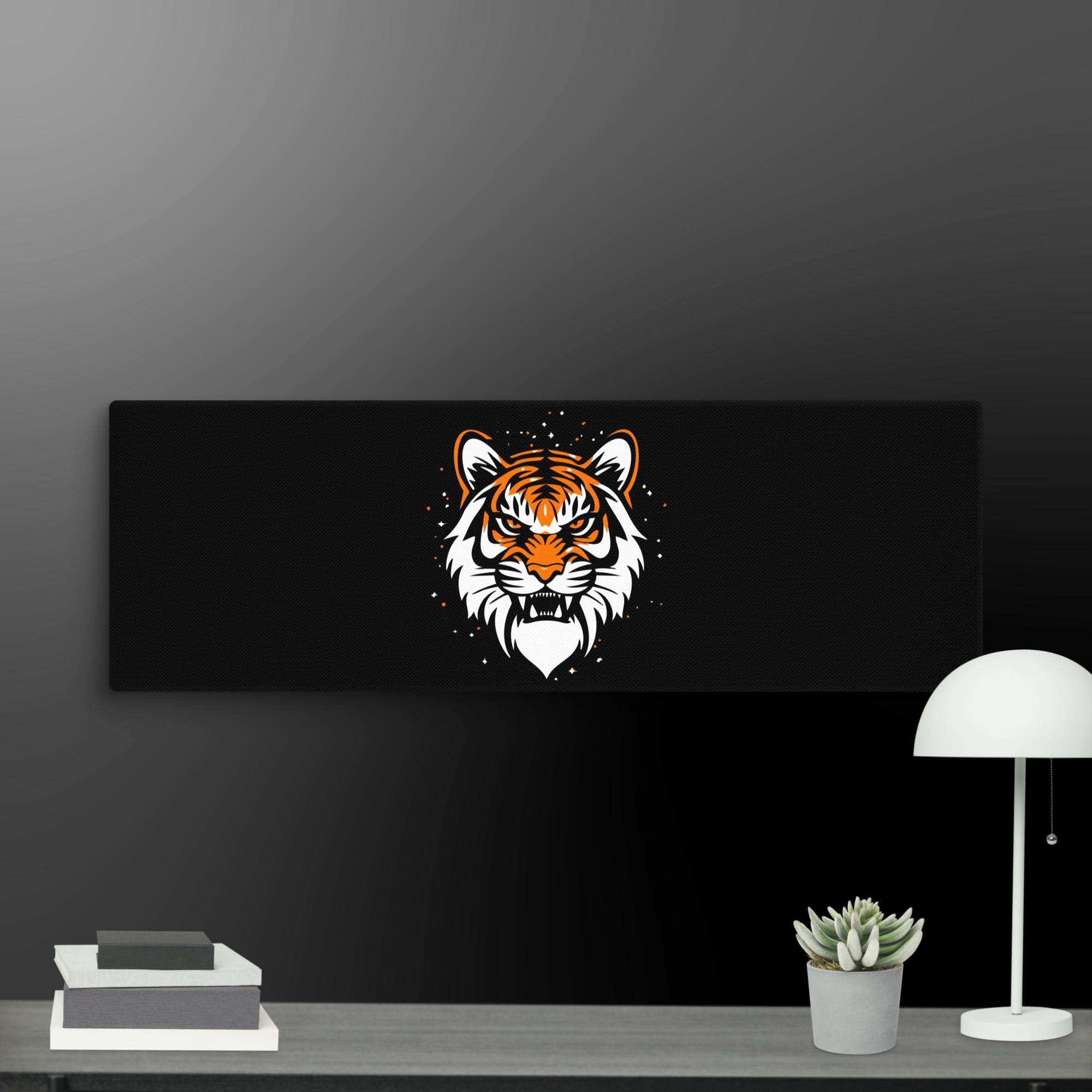 Roaring Tiger Wall Art Canvas - STYLISHOUR
