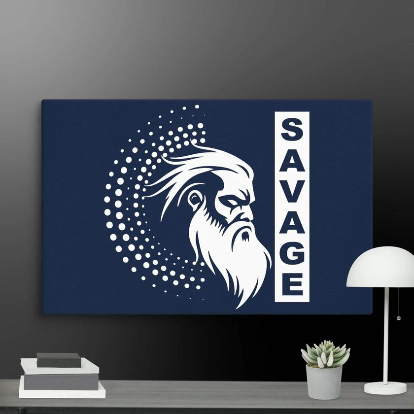Savage Mode On Wall Art Canvas - STYLISHOUR