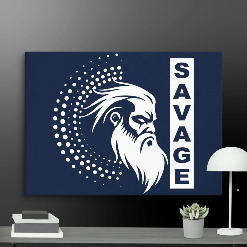 Savage Mode On Wall Art Canvas - STYLISHOUR