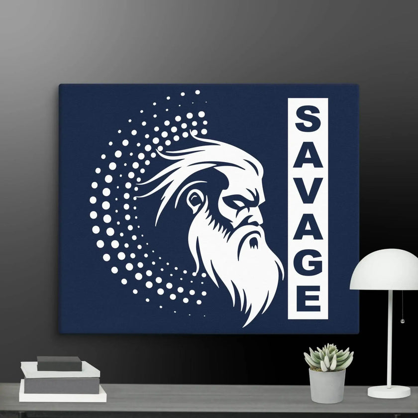 Savage Mode On Wall Art Canvas - STYLISHOUR