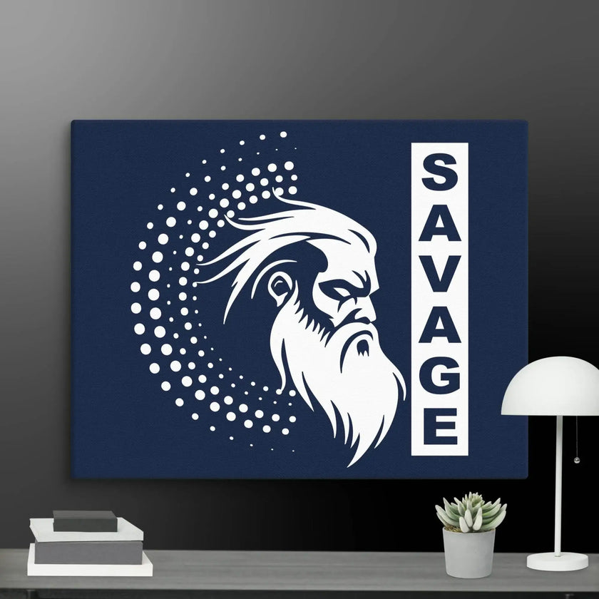 Savage Mode On Wall Art Canvas - STYLISHOUR
