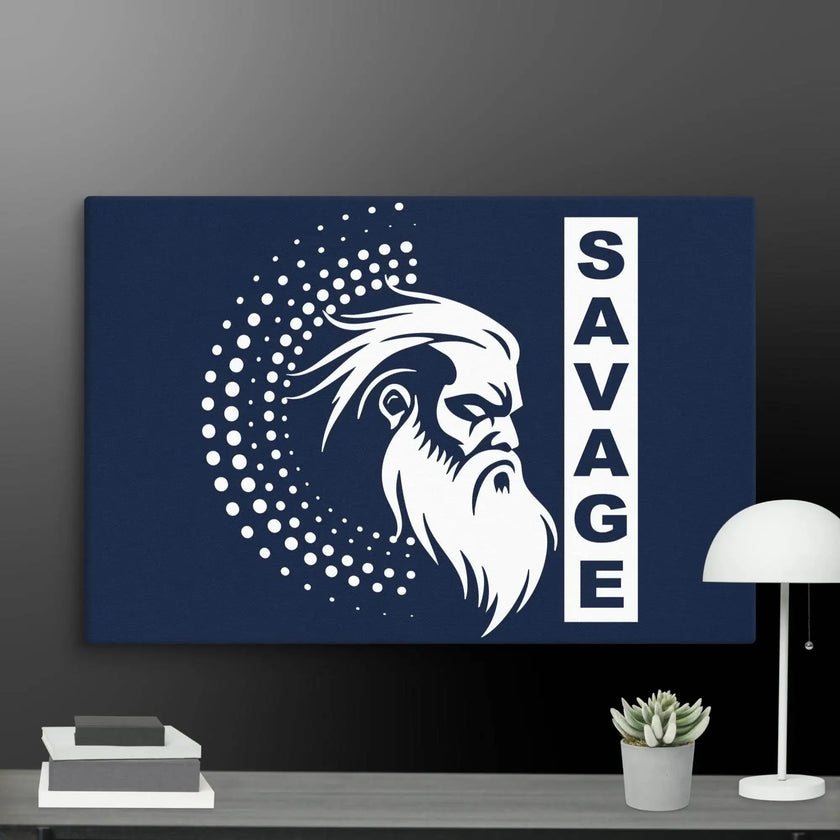 Savage Mode On Wall Art Canvas - STYLISHOUR