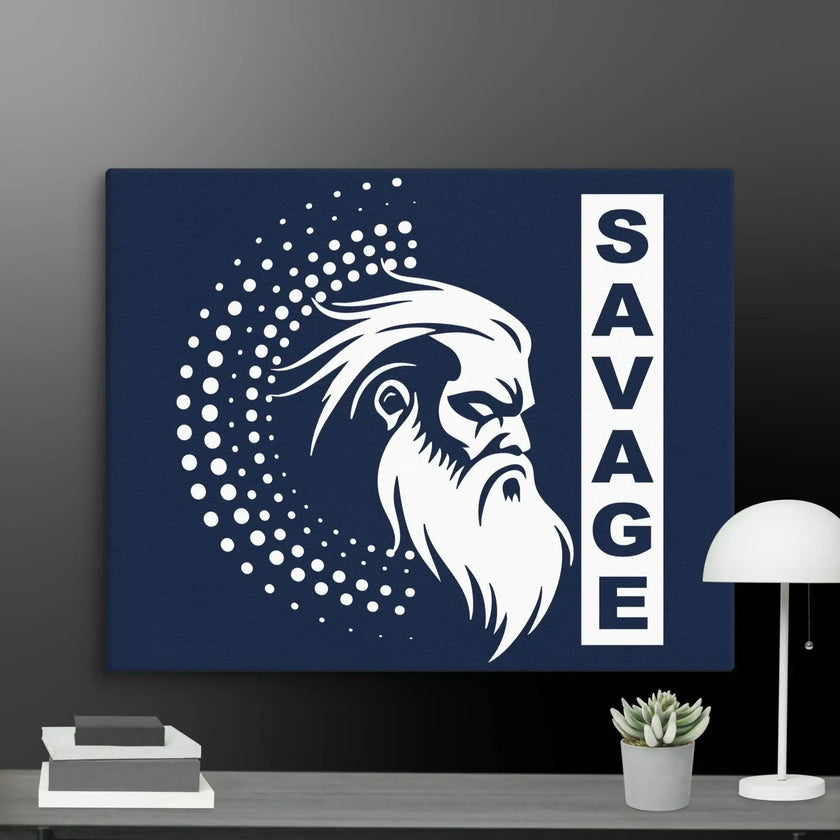 Savage Mode On Wall Art Canvas - STYLISHOUR