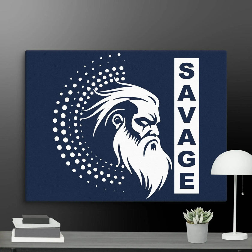 Savage Mode On Wall Art Canvas - STYLISHOUR