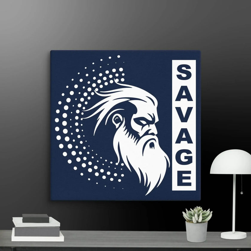 Savage Mode On Wall Art Canvas - STYLISHOUR