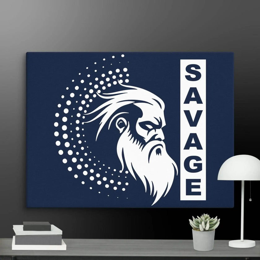 Savage Mode On Wall Art Canvas - STYLISHOUR