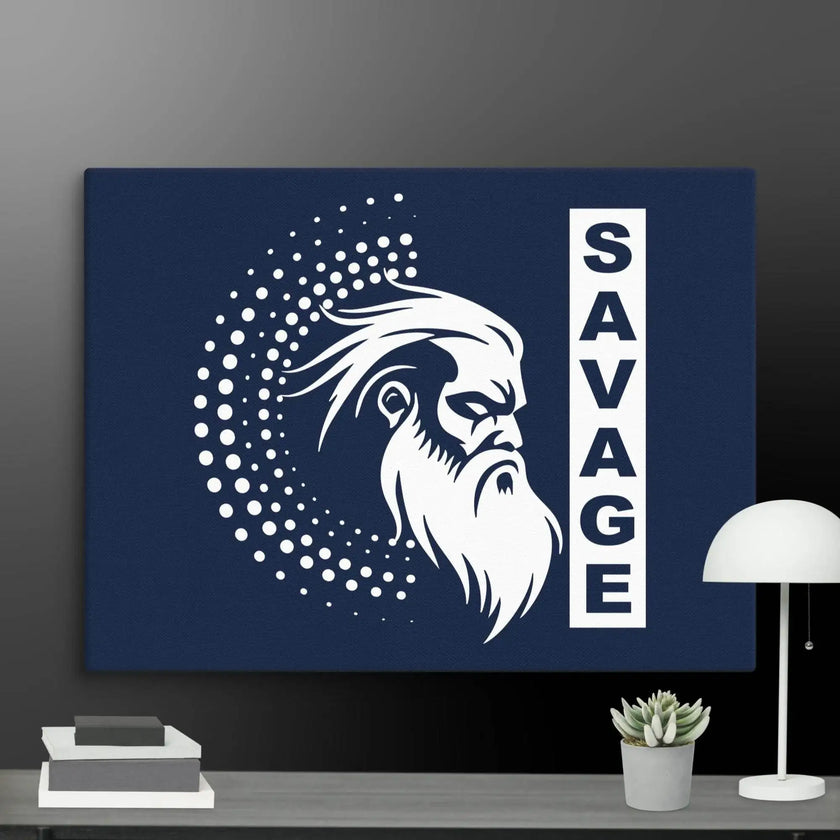 Savage Mode On Wall Art Canvas - STYLISHOUR