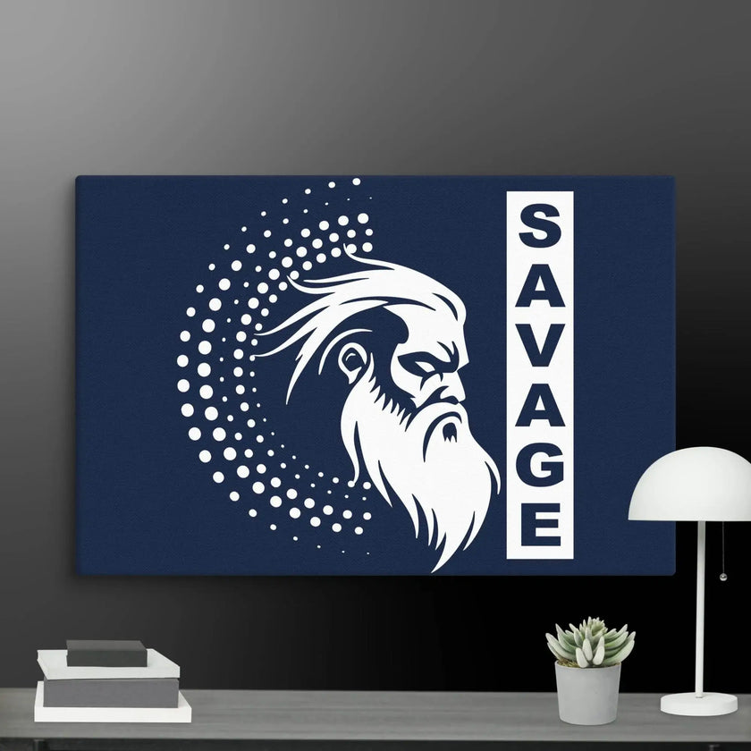 Savage Mode On Wall Art Canvas - STYLISHOUR