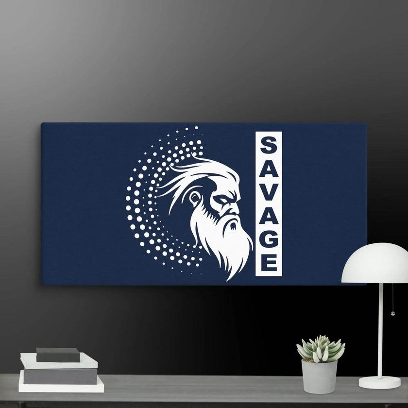 Savage Mode On Wall Art Canvas - STYLISHOUR