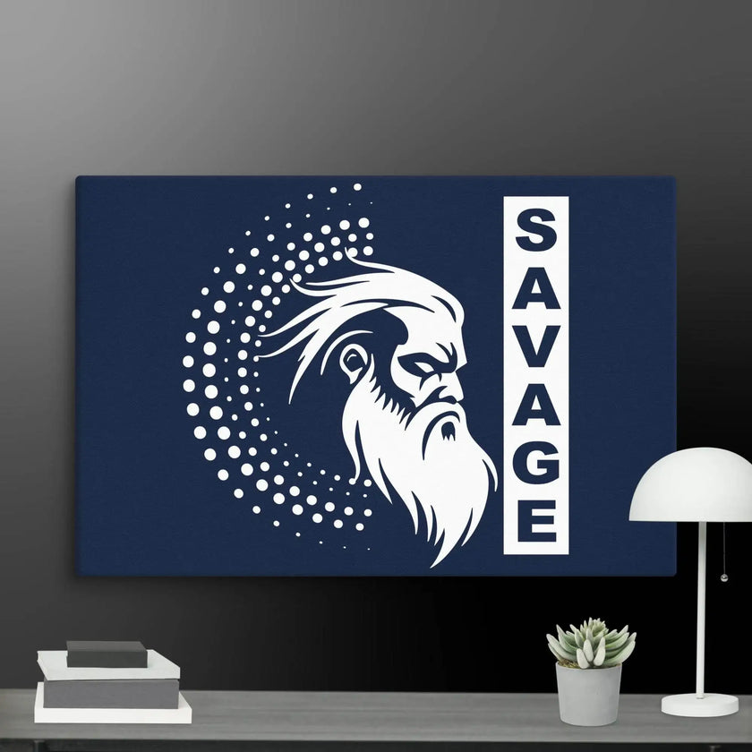 Savage Mode On Wall Art Canvas - STYLISHOUR