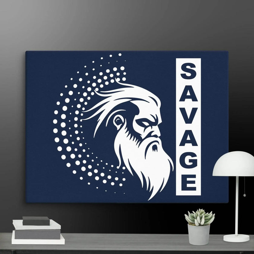 Savage Mode On Wall Art Canvas - STYLISHOUR