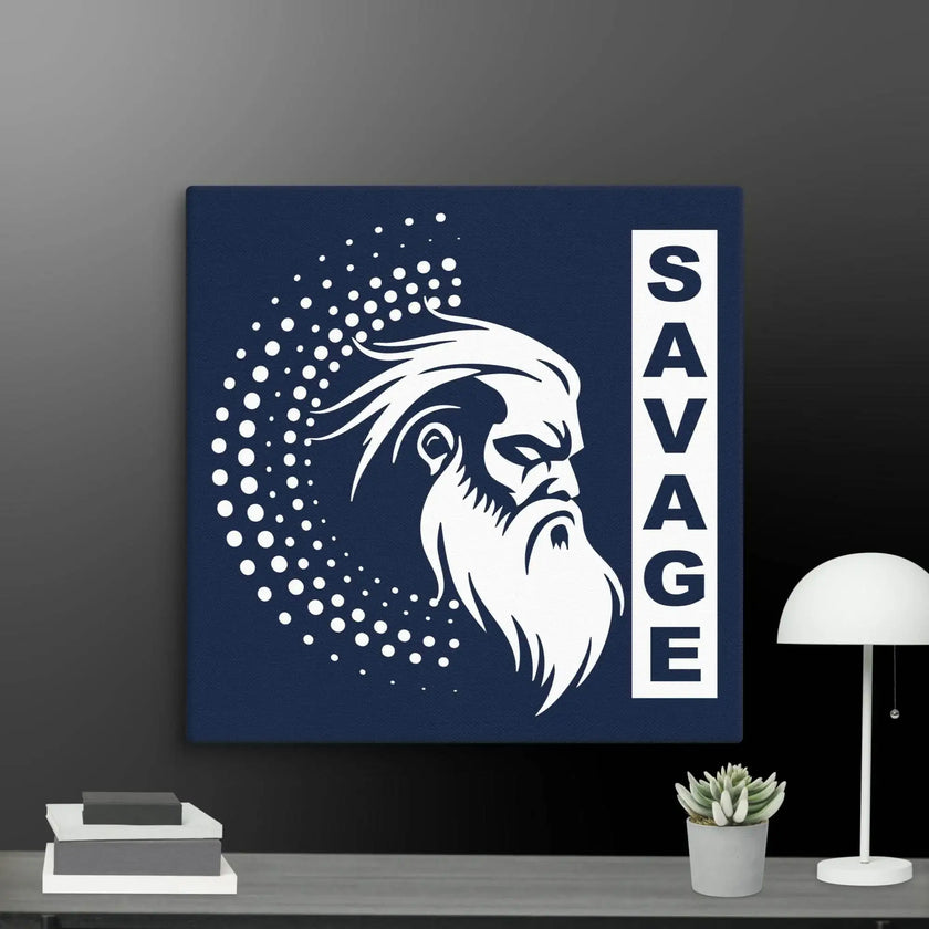 Savage Mode On Wall Art Canvas - STYLISHOUR
