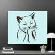 Sleeping Cat Wall Art Canvas - STYLISHOUR
