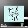 Sleeping Cat Wall Art Canvas - STYLISHOUR