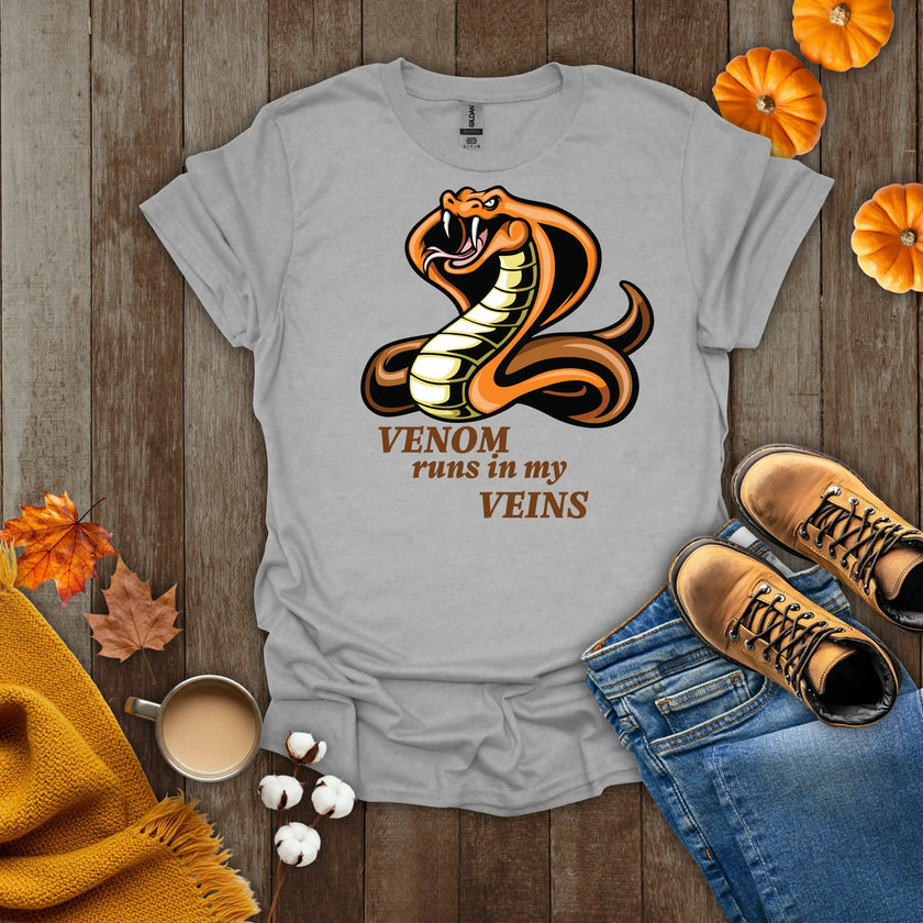 Venom Runs in my Veins T-Shirt