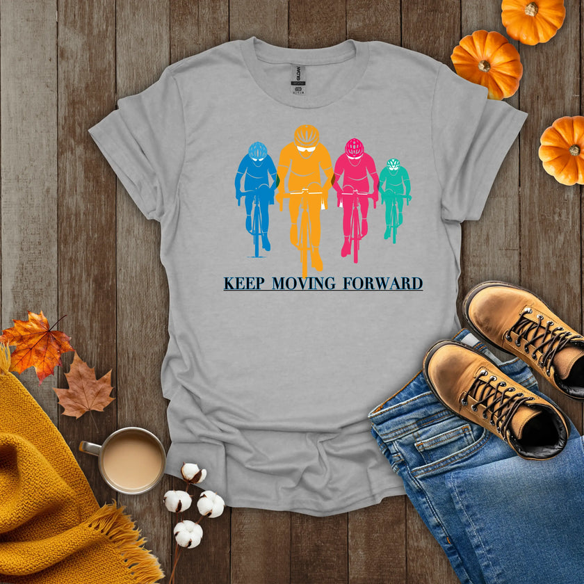 Keep Moving Forward Cycling T-Shirt