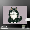 Stay Curious Cat Wall Decor Canvas - STYLISHOUR