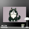 Stay Curious Cat Wall Decor Canvas - STYLISHOUR