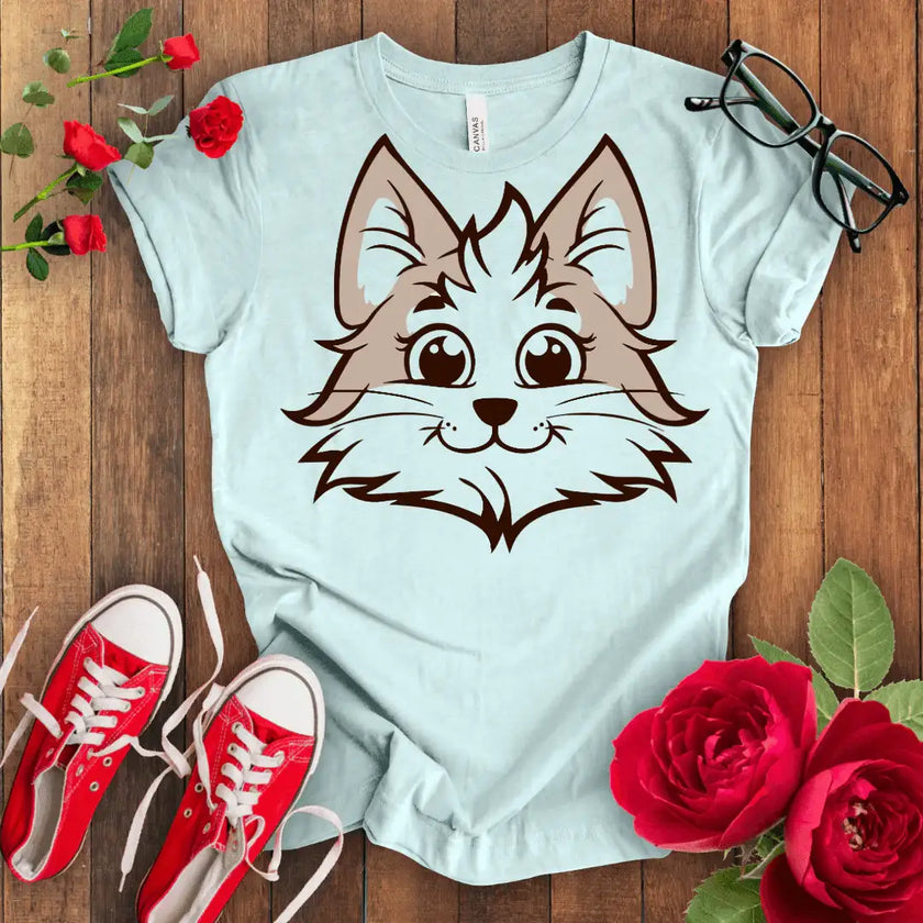 Whiskers Wonder Tee: a purr-fect shirt for cat lovers! - STYLISHOUR