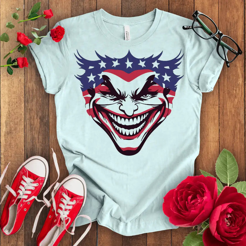 Joker Crazy Laugh Premium T-shirt - STYLISHOUR