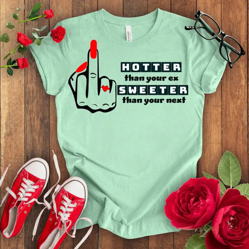 Hotter Sweeter Premium T-shirt - STYLISHOUR