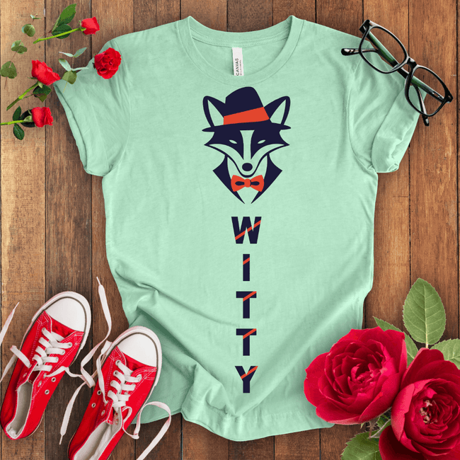 Cute Witty Fox T-shirt - STYLISHOUR