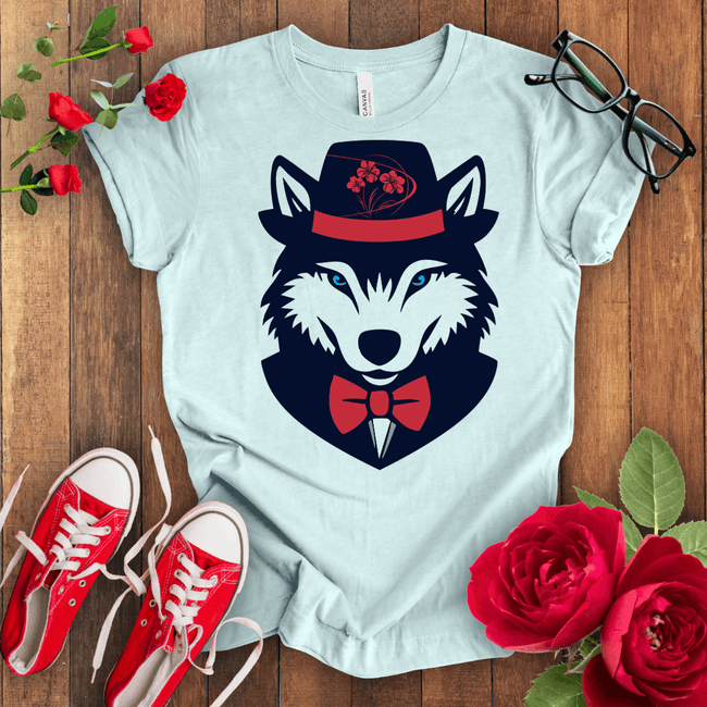 Cool and Calm Wolf T-shirt - STYLISHOUR