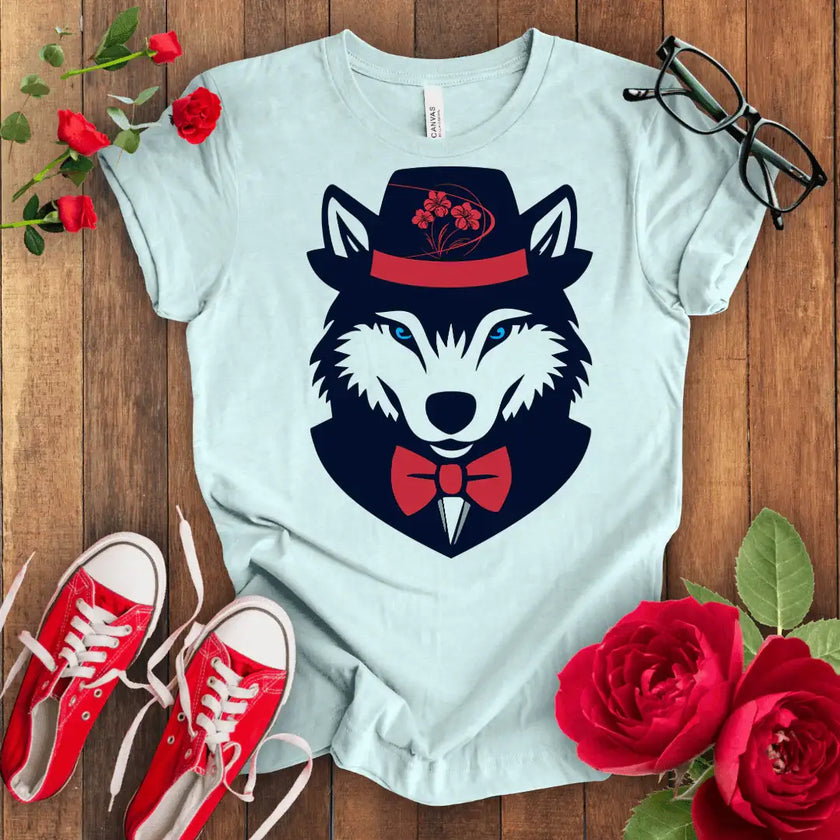 Cool Wolf Tee - Stay Calm and Howl On - STYLISHOUR