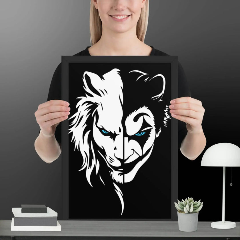 Predator of Punchlines Framed poster - STYLISHOUR