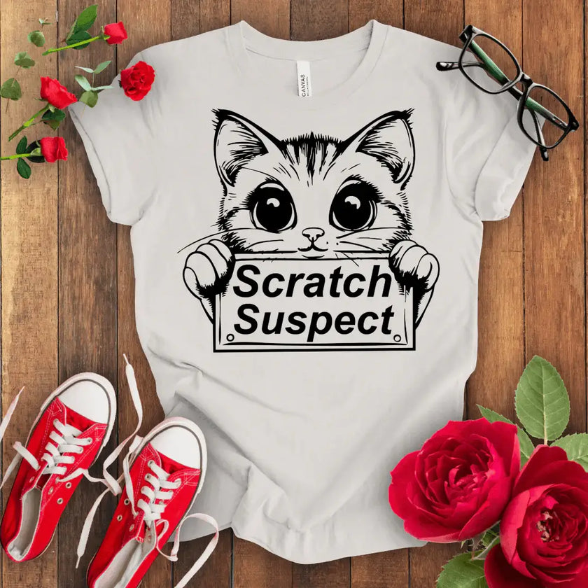Scratch Suspect Kitten T-shirt - STYLISHOUR