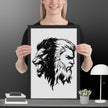 Fusion of Beast and Madness Framed poster - STYLISHOUR