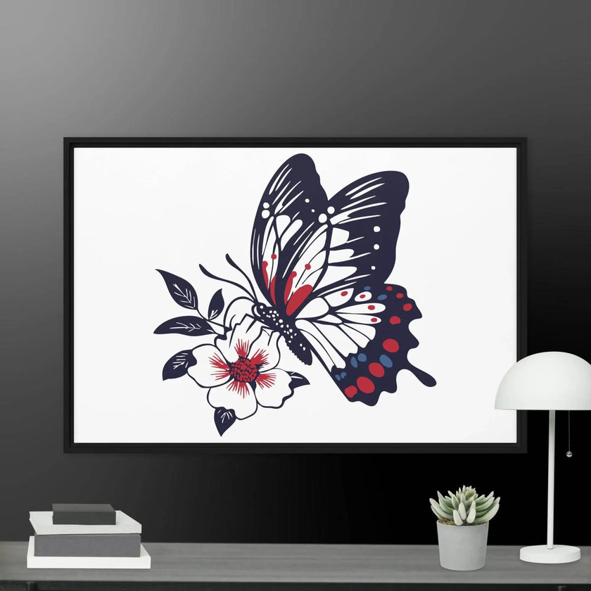 Adorable Butterfly Framed canvas - STYLISHOUR