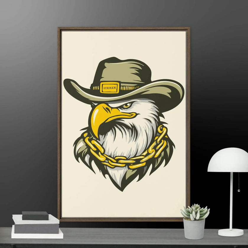Boss Eagle Framed canvas - STYLISHOUR