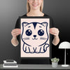 Meow Magic Framed matte paper poster - STYLISHOUR