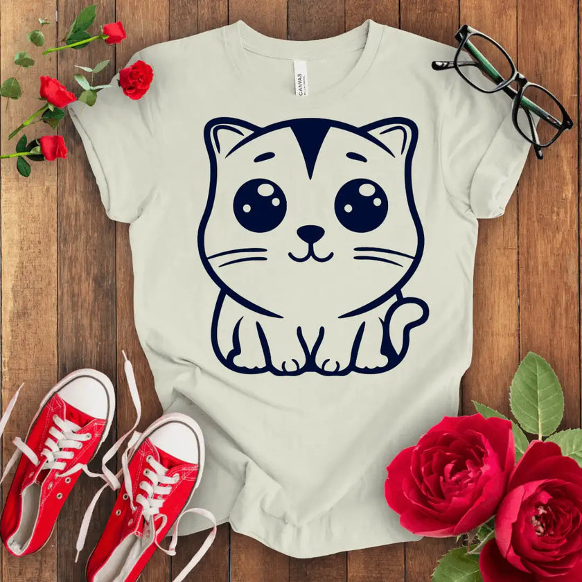 Royal Purr Empress Kitty T-shirt - STYLISHOUR