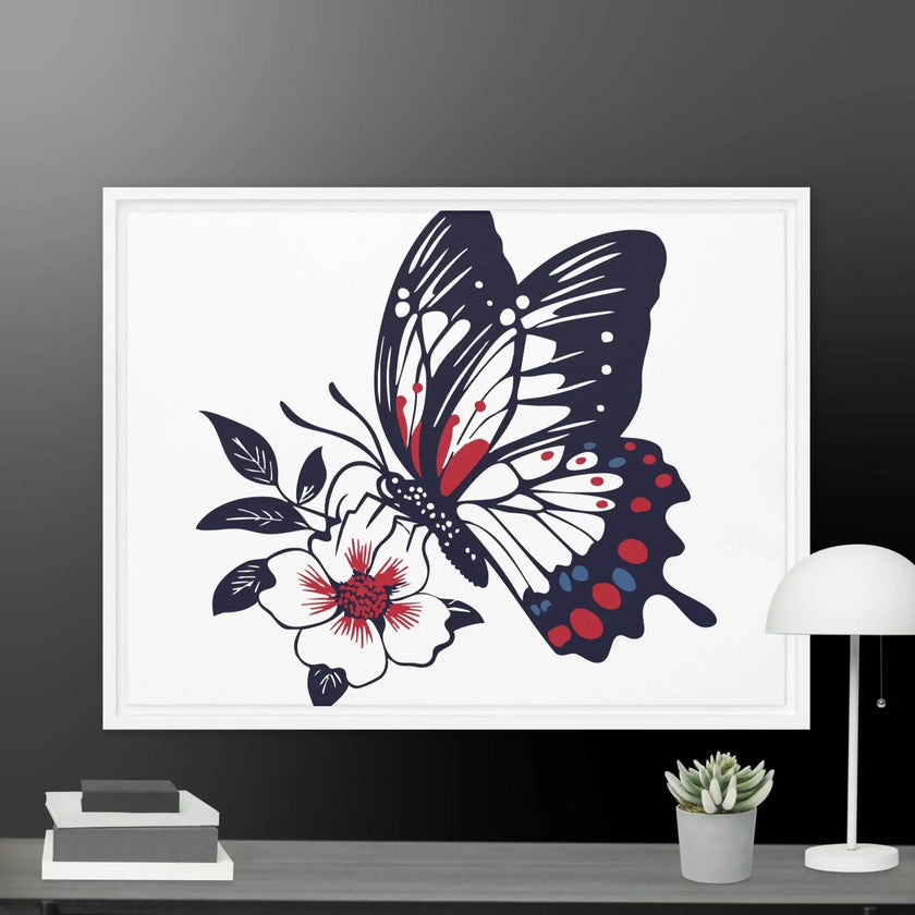 Adorable Butterfly Framed canvas - STYLISHOUR